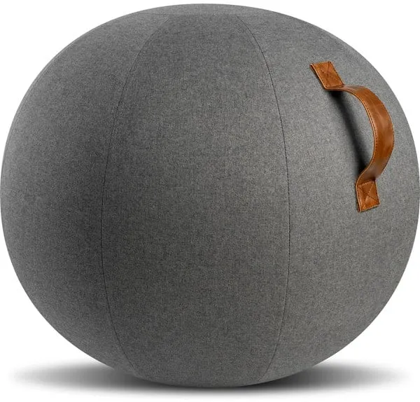 JobOut Coreball Icon - Balansboll Design Filt Tmörkgrå