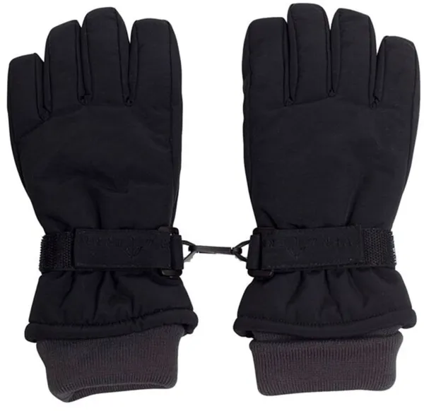 Ver de Terre Skidhandskar Black - Str. 4-6 år